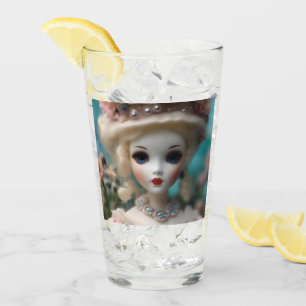 Blue Eyed Vintage Doll, Glass