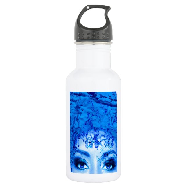 Blue Eyes 532 Ml Water Bottle (Front)