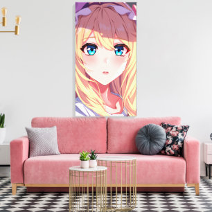 Blue Eyes Canvas Print