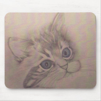 Blue Eyes Mouse Mat