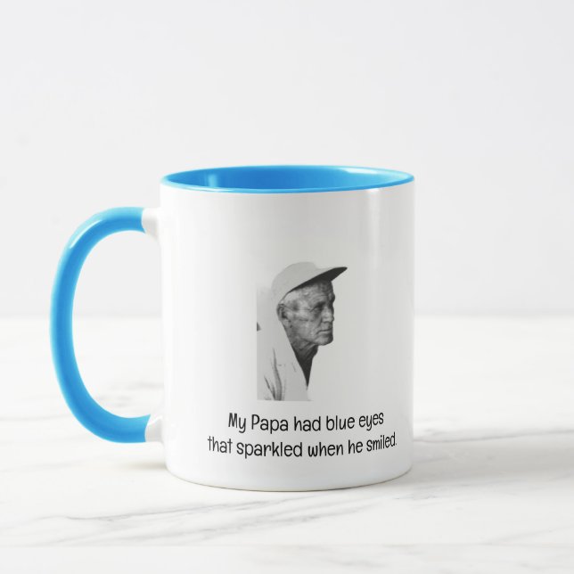 Blue Eyes Mug (Left)