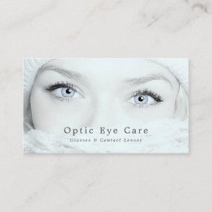 Blue Eyes, Optician, Technical Practitioner Business Card