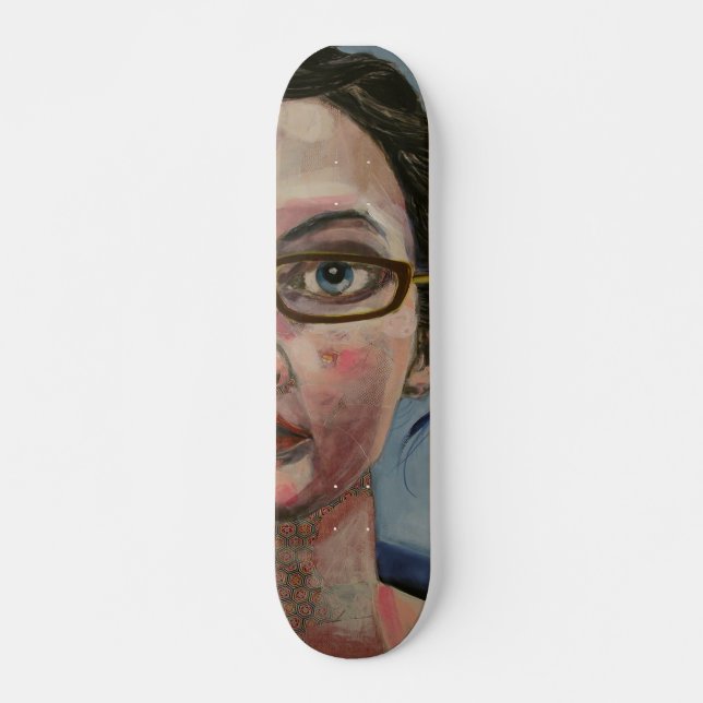 Blue Eyes Skateboard (Front)