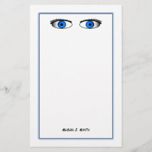Blue Eyes Stationery