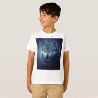 Blue eyes wolf