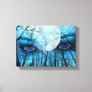 Blue-Eyes   Zazzle_Growshop. Canvas Print