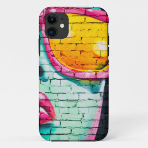 blue faced full hearted iPhone 11 case