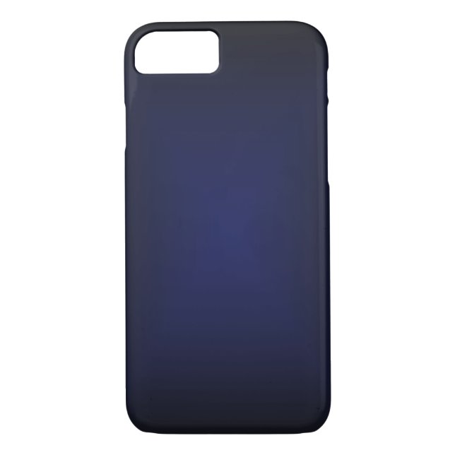 Blue Fade iPhone 7 Case Barely There (Back)