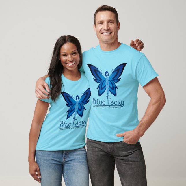 Blue Faery men's raglan sweatshirt T-Shirt (Unisex)