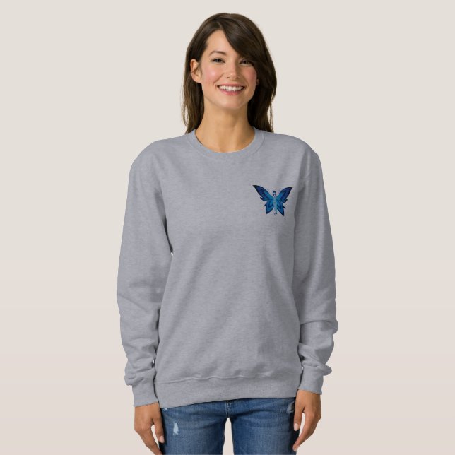 Blue Faery women's basic sweatshirt (Front Full)