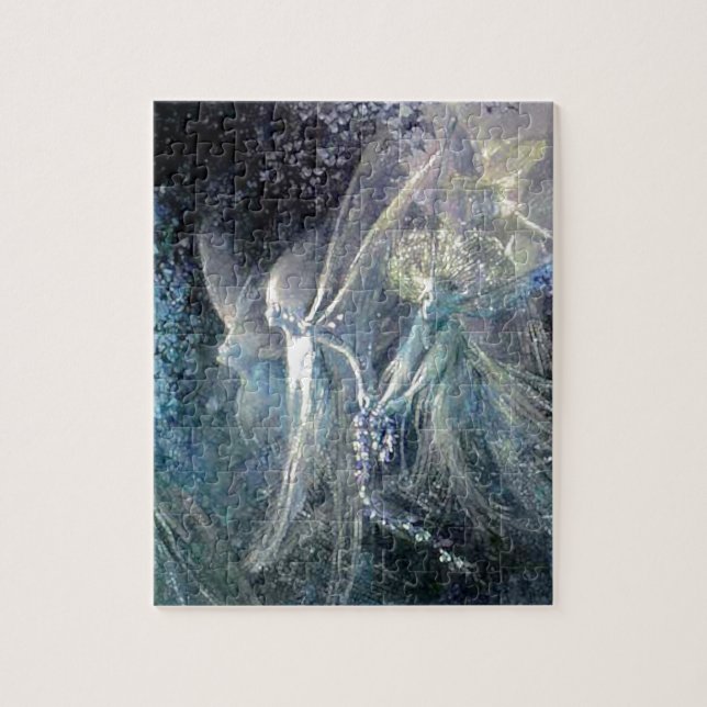 Blue Fairies Jigsaw Puzzle (Vertical)