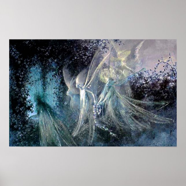 Blue Fairies Poster (Front)