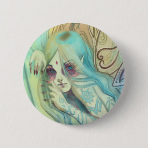 Blue Fairy Button