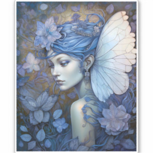 Blue Fairy Fantasy Art