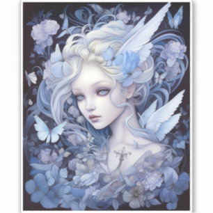Blue Fairy Fantasy Art
