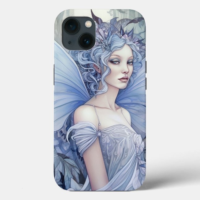 Blue Fairy Fantasy Art Case-Mate iPhone Case (Back)