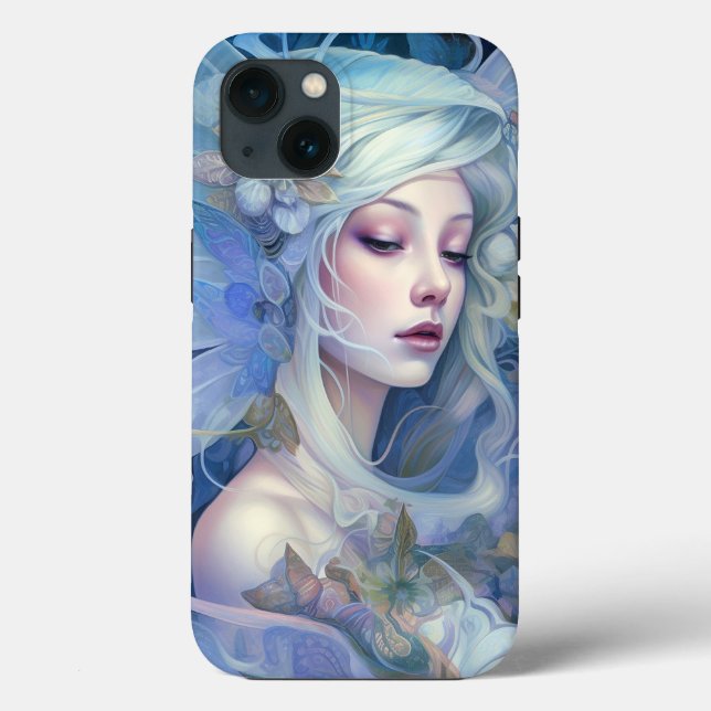 Blue Fairy Fantasy Art Case-Mate iPhone Case (Back)