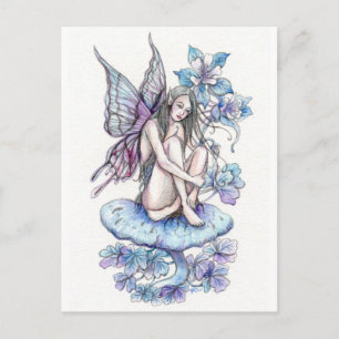 Blue Fairy Postcard
