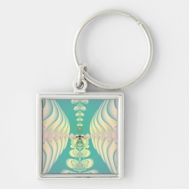 Blue Fairy Tale Key Ring (Front)