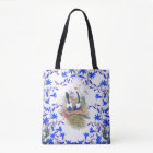 Blue Fairy-Wren Birds Wildlife Animals Floral
