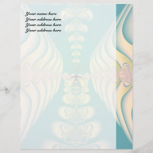 Blue Fairytale Personalized Letterhead