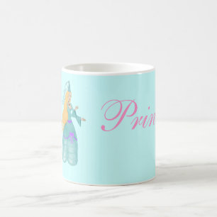 Blue Fairytale Princess Mug