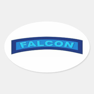 Blue Falcon Stickers