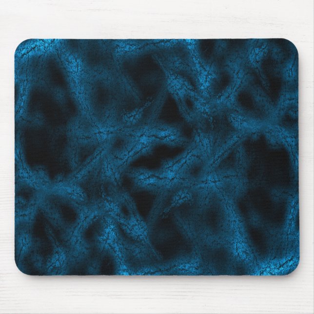 Blue fantasy pattern mouse mat (Front)