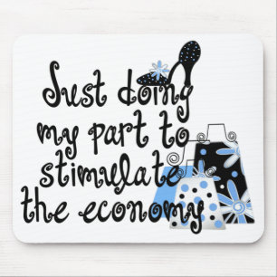 Blue Fashion Mousepad