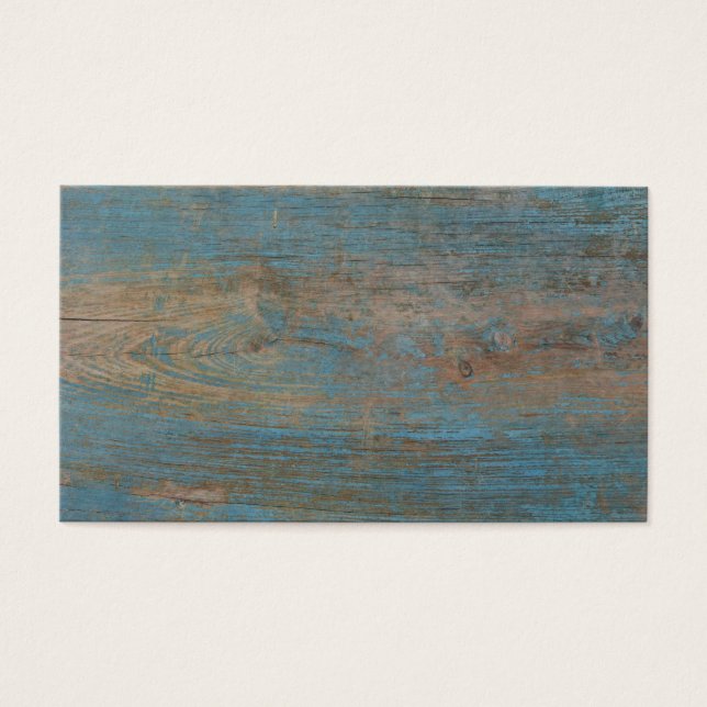 Blue Faux Beach Wood Texture (Front)