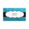 Blue Faux Glitter Business Cards