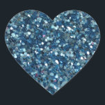 BLUE (faux) GLITTER HEART STICKERS<br><div class="desc">BLUE (faux) GLITTER HEART STICKERS - for HOLIDAYS or Any Day!

Customise as you like!

LOWEST PRICES ON ZAZZLE!

Questions? Regella@Rocketmail.com</div>