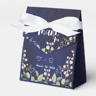 Blue Favour Box