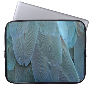 Blue Feather Laptop Sleeve