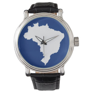 Blue Festive Brazil Watch