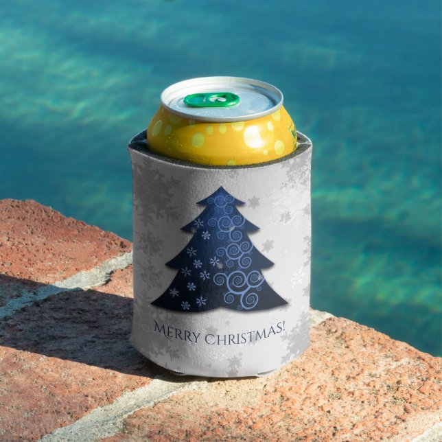Blue Festive Christmas Tree Cooler (In Situ Pool)