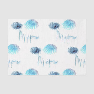 Blue Fiesta Firework Print Tissue Paper