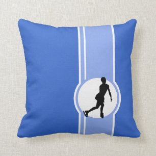 Blue Figure Skating Cushion