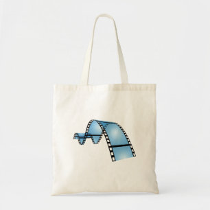 Blue Film Strip Tote Bag