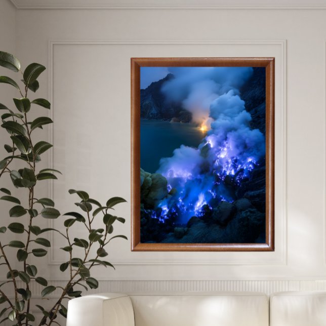 Blue Fire Poster (Creator Uploaded)