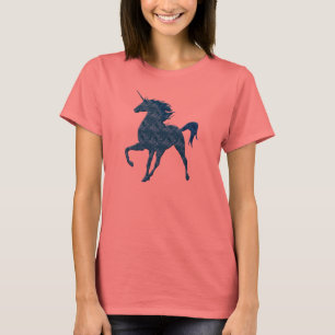 Blue Fire Unicorn Shirt