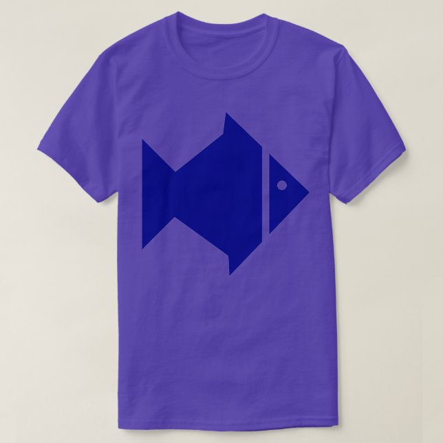 Blue Fish 11 T-Shirt (Design Front)