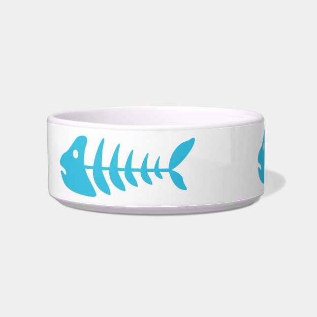 Blue Fishbones Bowl (Left)