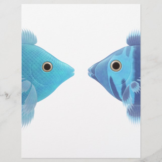 blue fishes (Front)
