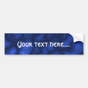 Blue Flame Bumper Sticker