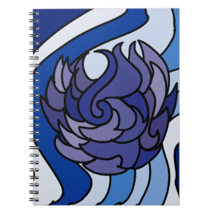 Blue Flame Notebook