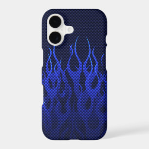 Blue Flames Decor on a