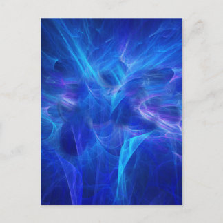 Blue Flash Postcard