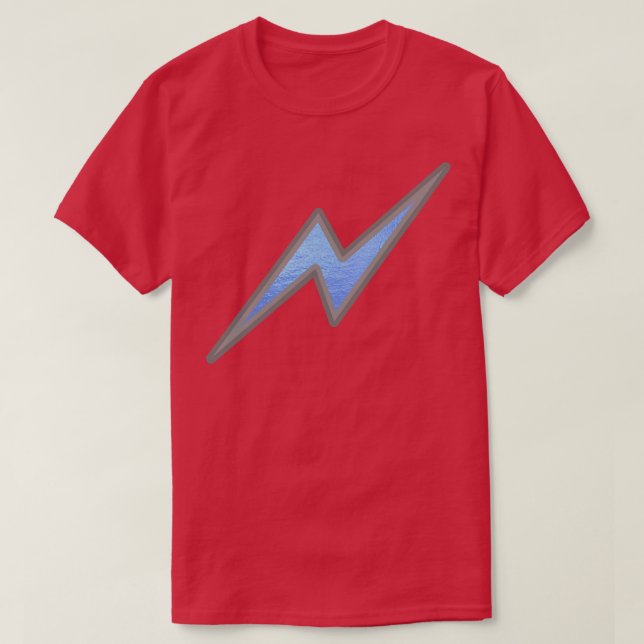 Blue flash T-Shirt (Design Front)