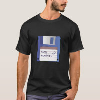 Blue Floppy Disc Nostalgia